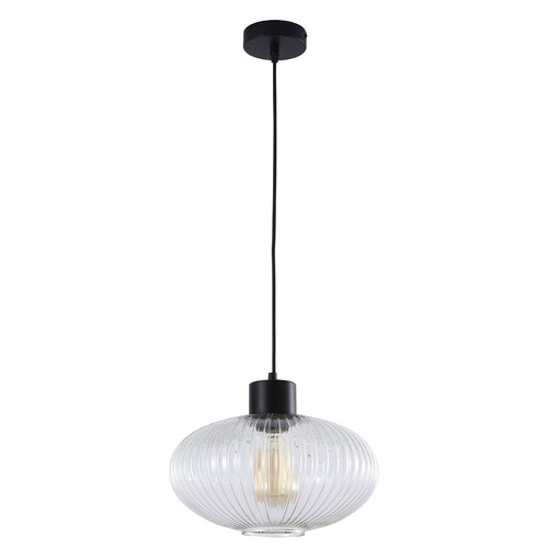 Black pendant 2024 glass light